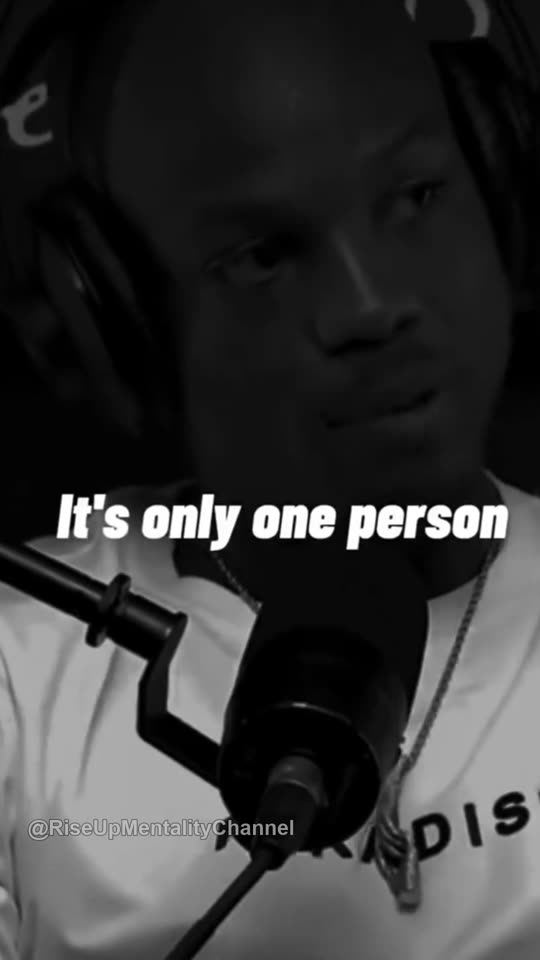 Only one person will truly have your back